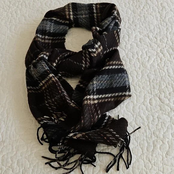🧣HP🧣V.FRAAS Men's CASHMINK Scarf - Picture 4 of 8